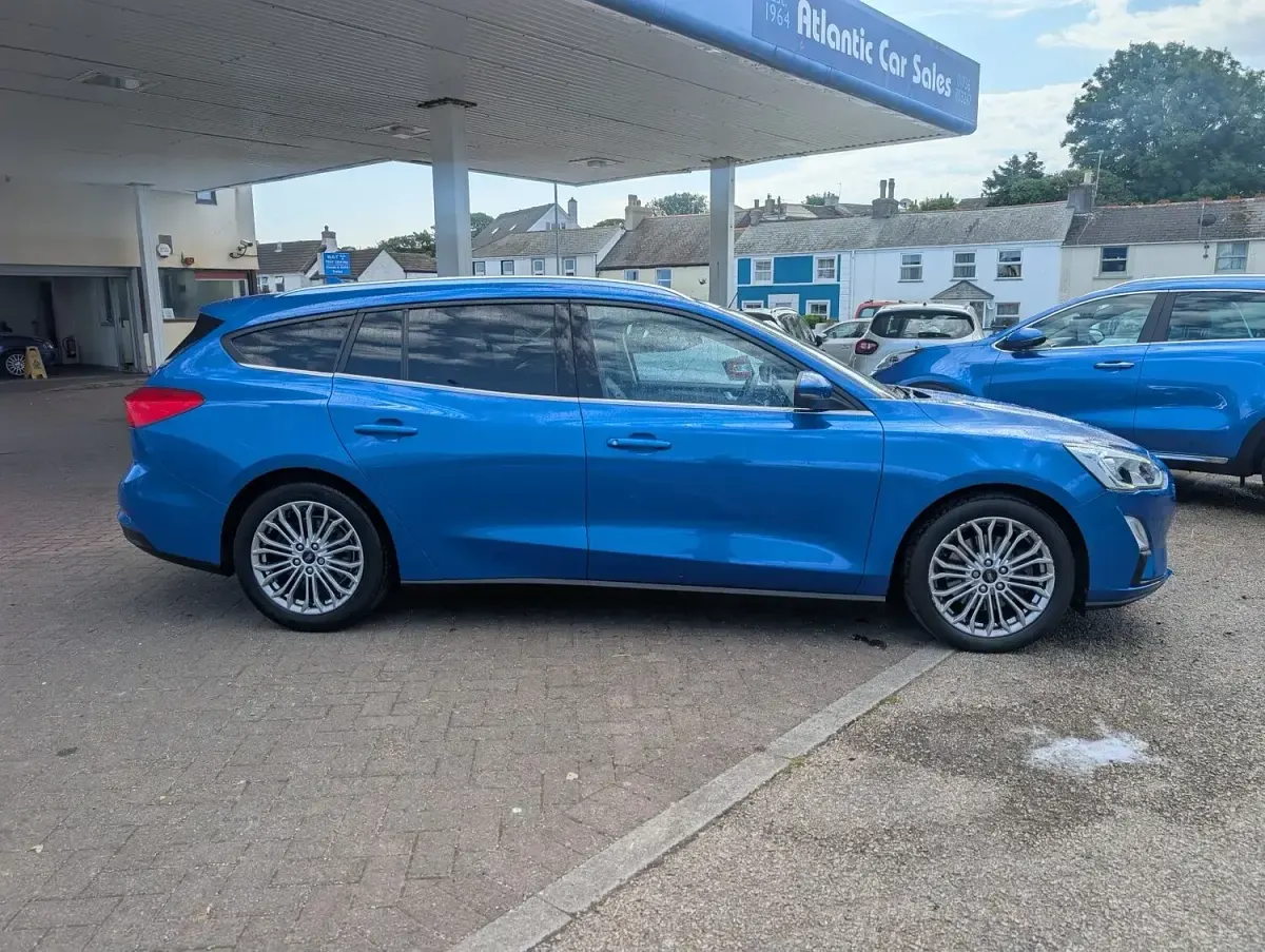 Used Ford Focus Titanium X 2019 Blue Estate