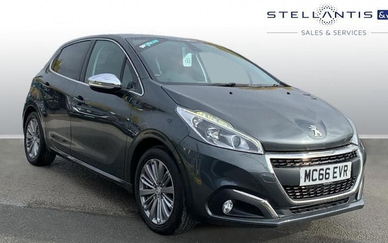 Grey Used 2017 Peugeot 208 Allure Hatchback | £4,995 (Fair price) - Image 1/4