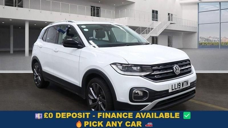 White Used 2019 VW T-Cross Edition SUV | £13,049 (Fair price) - Image 1/4