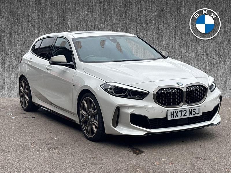 White Used 2022 BMW M135 Comfort Edition Hatchback | £29,999 (A bit pricey) - Image 1/4