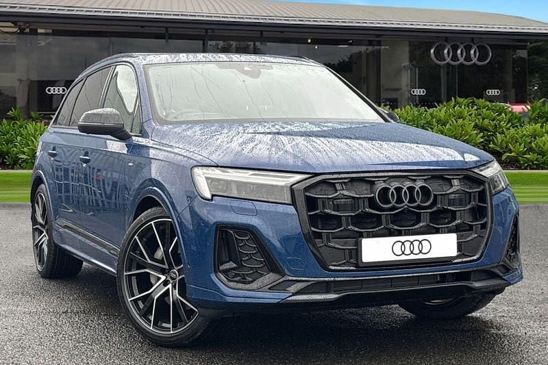 New Audi Q7 Black Edition 2026 Blue SUV