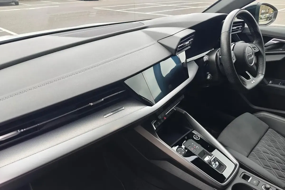 Used Audi A3 Sportback Black Edition 2023 White Hatchback
