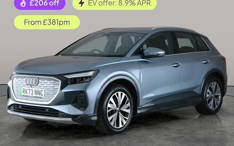 Used Audi Q4 e-tron Sport 125 kW (170 HP) 2022 Blue SUV