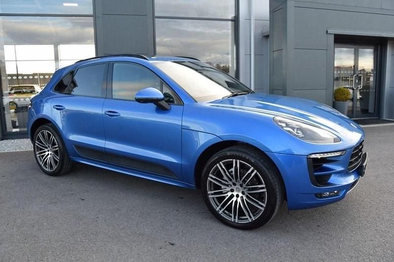 Used Porsche Macan S 2018 Blue SUV