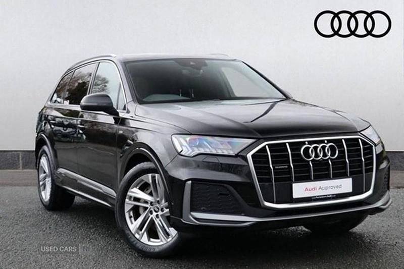 Black Used 2021 Audi Q7 S-Line SUV | £39,990 (A bit pricey) - Image 1/1