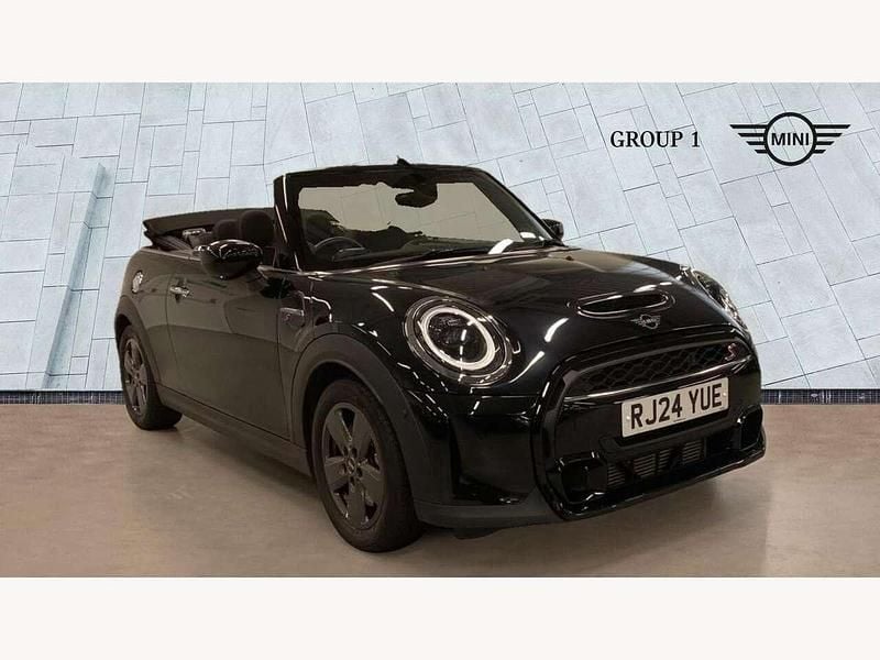 Midnight black ii Used 2024 Mini Cooper S Cabriolet Classic Cabriolet | £25,599 (Fair price) - Image 1/4