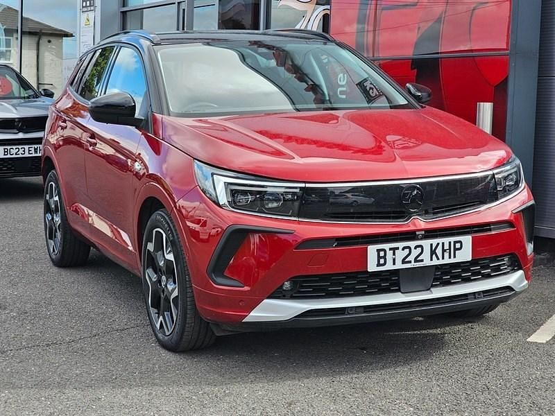 Red Used 2022 Vauxhall Grandland X Ultimate SUV | £20,400 (Expensive) - Image 1/4
