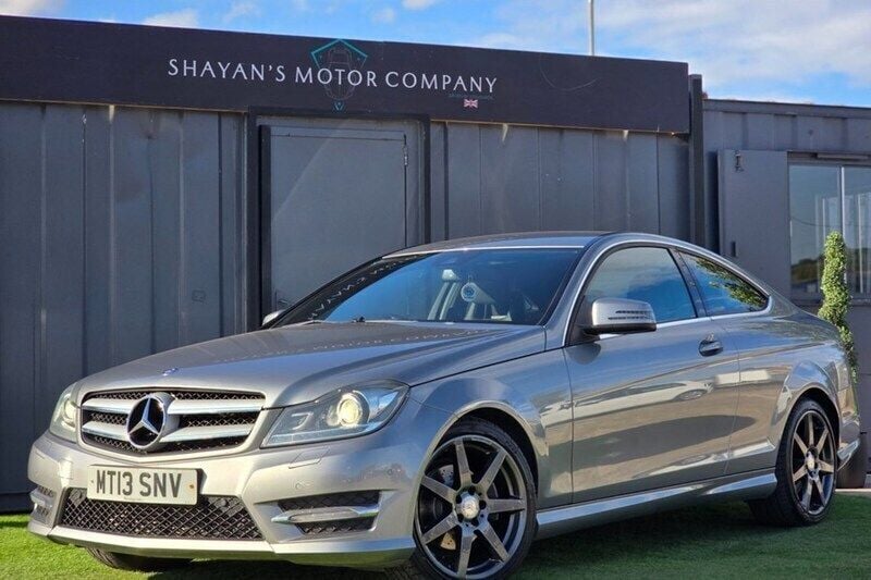 Silver Used 2013 Mercedes C250 AMG Coupe | £4,990 (Fair price) - Image 1/1