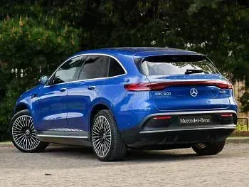 Used Mercedes EQC400 AMG Line Premium 300 kW (408 HP) 2023 Blue SUV