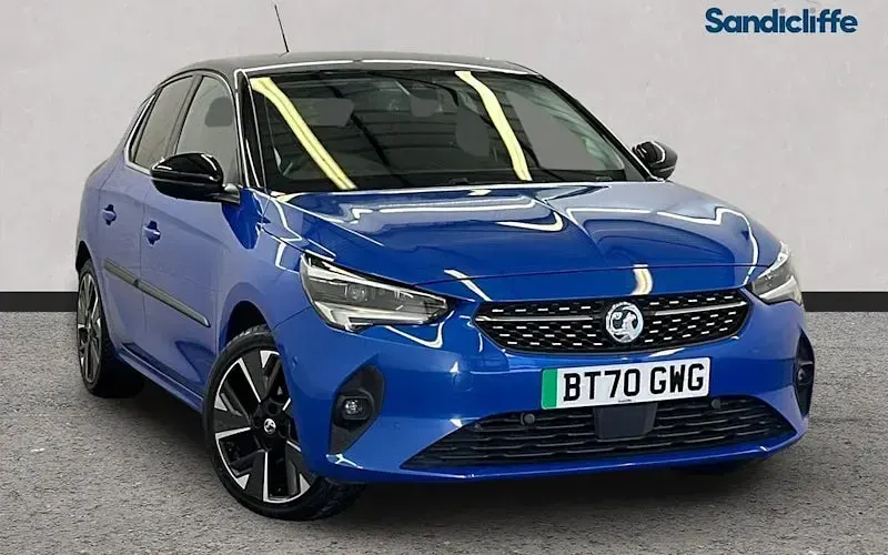 Second-hand Vauxhall Corsa-e Elite 100 kW (136 CP) 2020 Albastru Hatchback