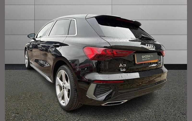 Used Audi A3 e-tron S-Line 200 HP (147 kW) 2021 Black Hatchback