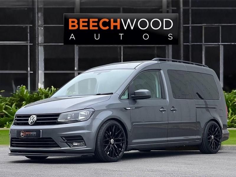 Used VW Caddy Maxi Life S 102 HP (75 kW) 2019 Grey MPV