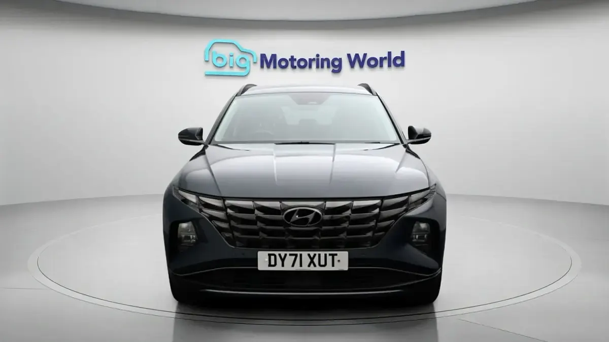 Begagnad Hyundai Tucson Premium 261 HK (191 kW) 2021 Blå SUV