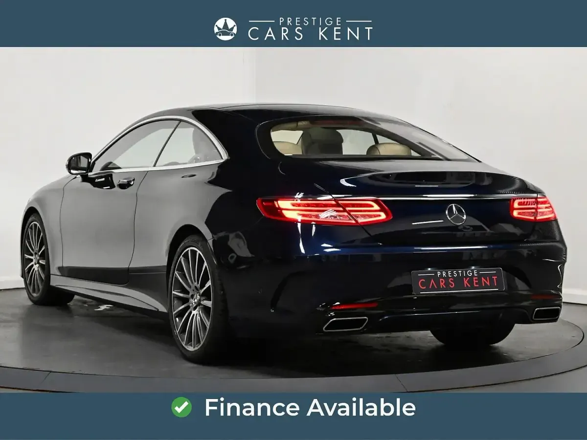 Used Mercedes S500 AMG Line Premium 2017 Blue Coupe
