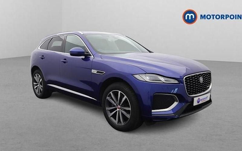 Used Jaguar F-Pace R-Dynamic 250 HP (183 kW) 2022 Blue SUV