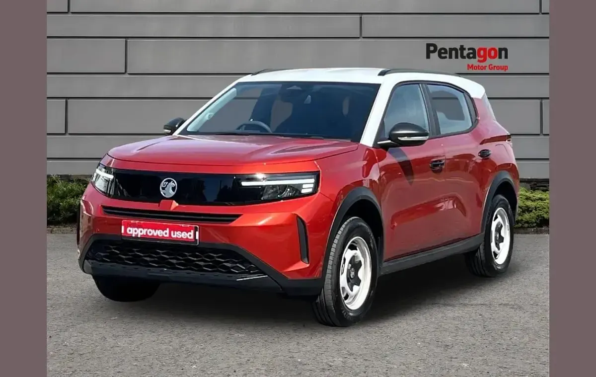 New Vauxhall Frontera Design Edition 83 kW (113 HP) 2025 Orange SUV