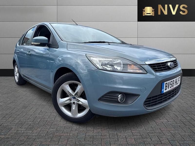 Blue Used 2008 Ford Focus Zetec Hatchback | £1,695 (Good price) - Image 1/4