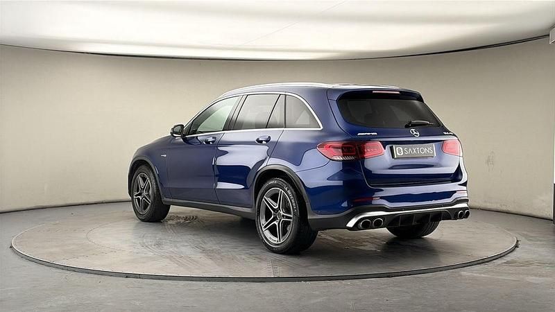 Used Mercedes GLC43 AMG AMG 390 HP (286 kW) 2020 Brilliant blue SUV