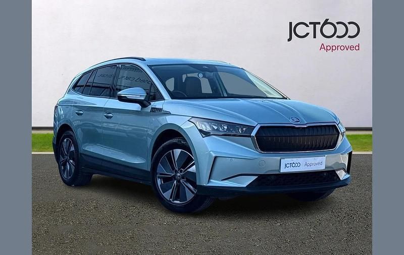 Used Skoda Enyaq iV ecoSuite 131 kW (179 HP) 2021 Silver SUV