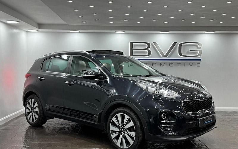 Used Kia Sportage First Edition 185 HP (136 kW) 2016 Black SUV