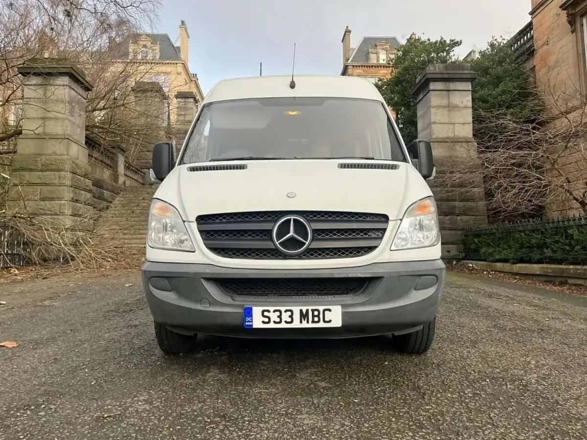 Used Mercedes Sprinter 109 HP (80 kW) 2007 White Van