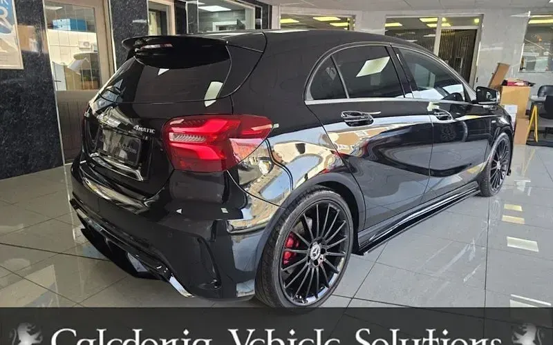 Used Mercedes A250 Premium 218 HP (160 kW) 2018 Black Hatchback