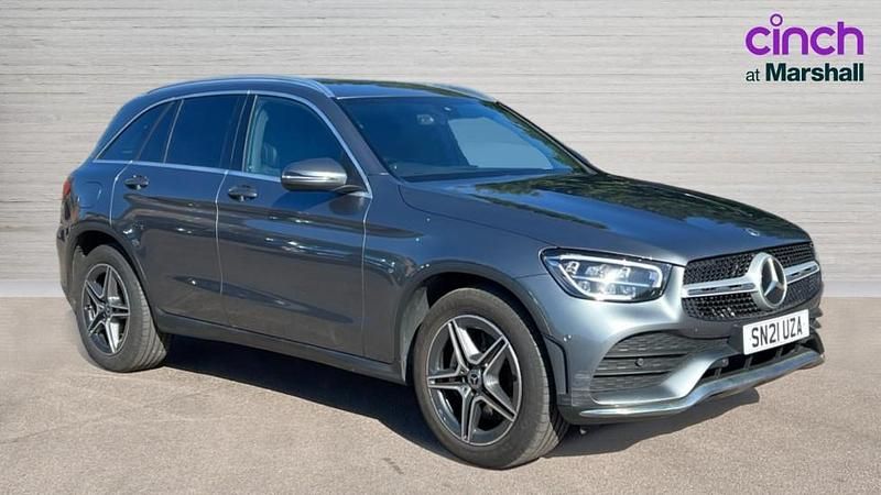 Used Mercedes GLC220 AMG line 194 HP (142 kW) 2021 Grey