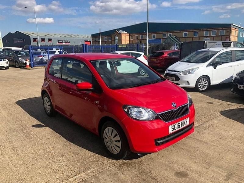 Red Used 2016 Skoda Citigo SE Hatchback | £4,957 (Good price) - Image 1/4