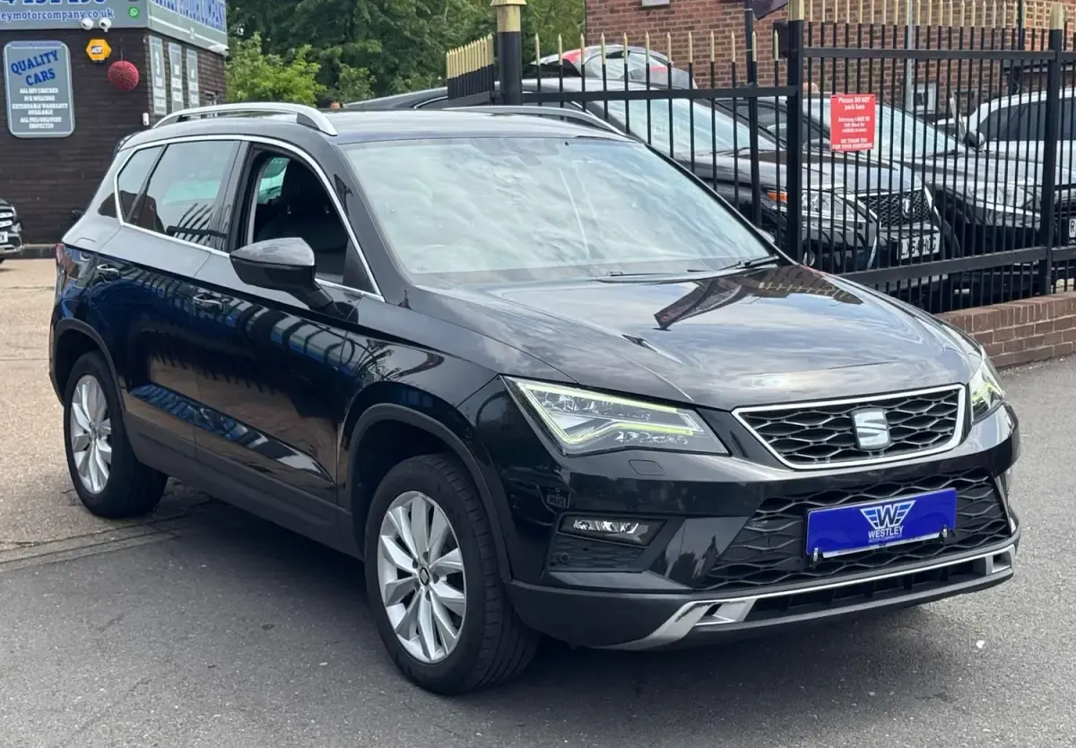 Used Seat Ateca Ecomotive 115 HP (84 kW) 2018 Black SUV