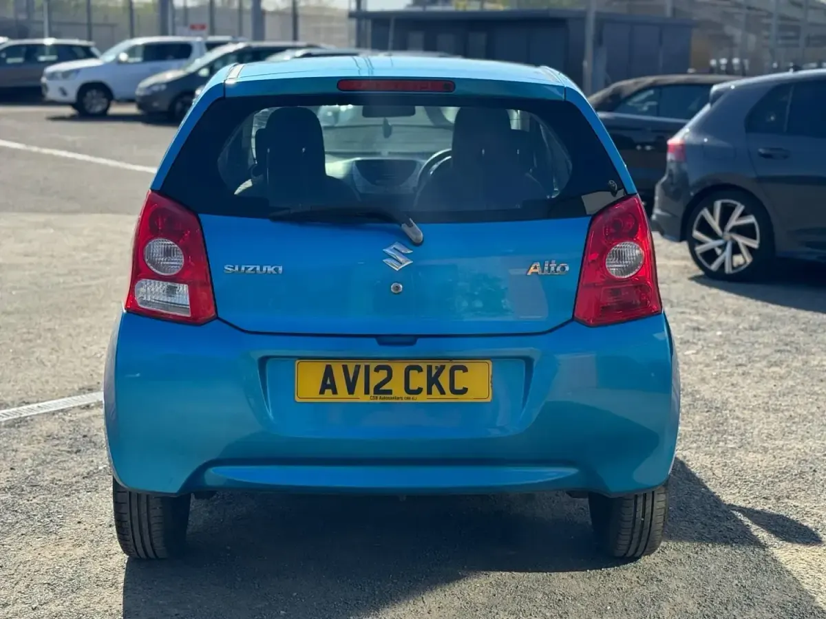 Used Suzuki Alto SZ3 68 HP (50 kW) 2012 Blue Hatchback
