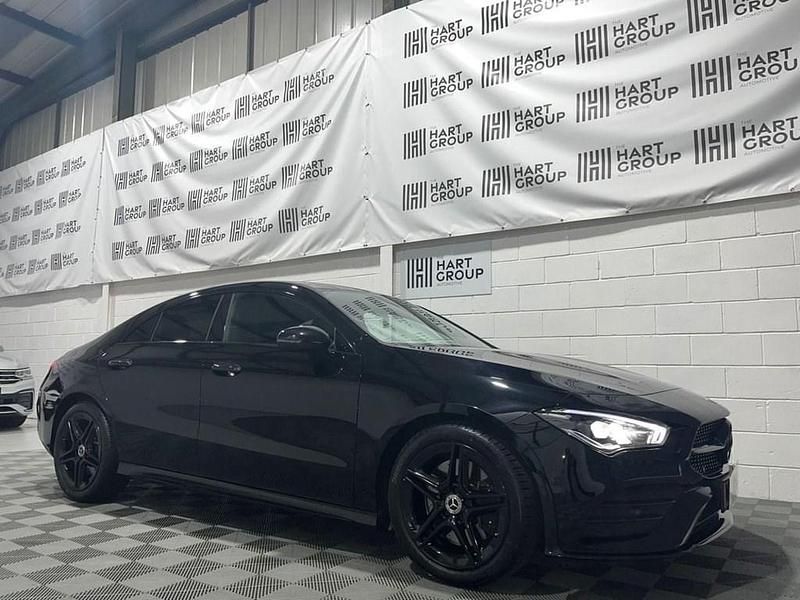 Black Used 2019 Mercedes CLA220 AMG line Sedan | £19,999 (A bit pricey) - Image 1/4