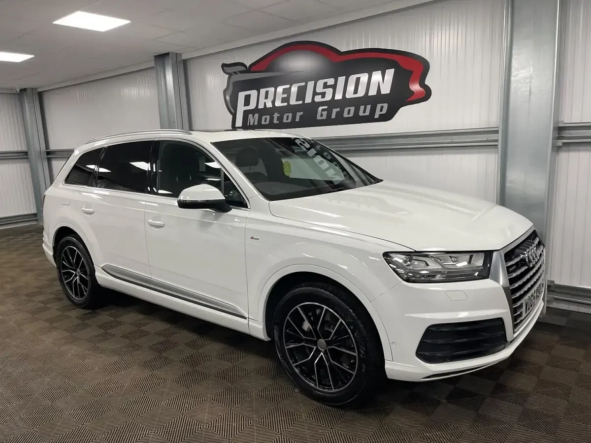 Used Audi Q7 S-Line 272 HP (200 kW) 2015 White SUV