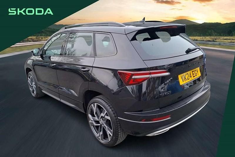 Used Skoda Karoq SportLine 150 HP (110 kW) 2024 Black SUV