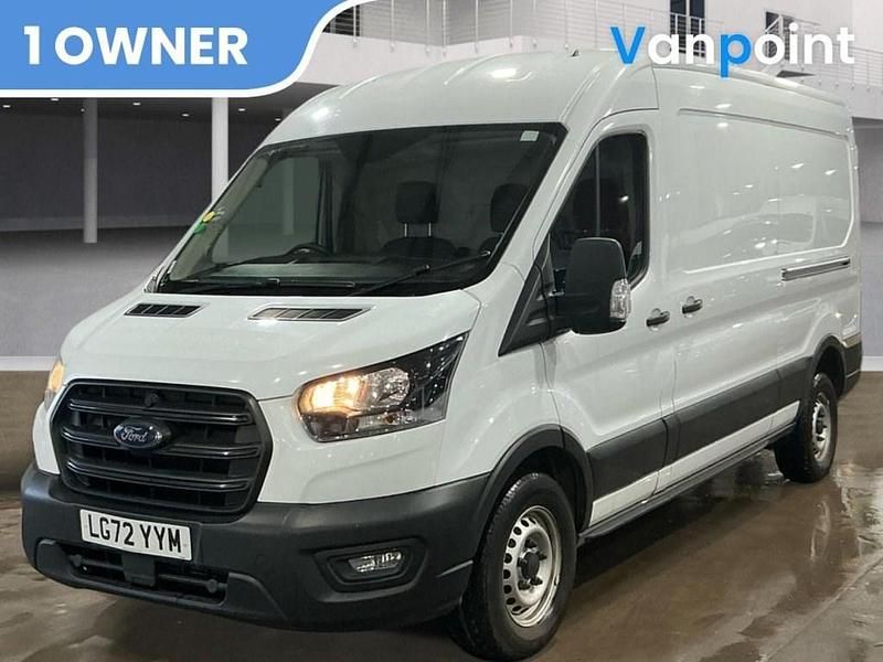 Used Ford Transit S 130 HP (95 kW) 2022 White Van