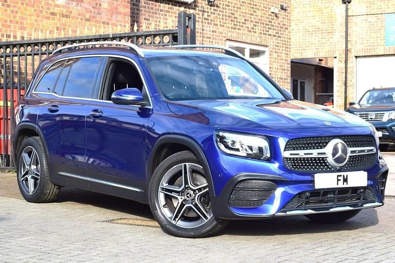 Used Mercedes GLB220 AMG Line Premium 190 HP (139 kW) 2021 Blue SUV