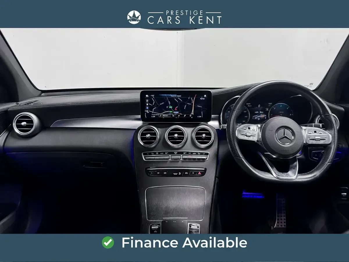 Used Mercedes GLC300 AMG Line Premium Plus 245 HP (180 kW) 2023 Blue SUV