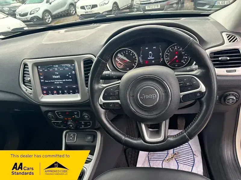 Used Jeep Compass Longitude 140 HP (102 kW) 2019 White SUV