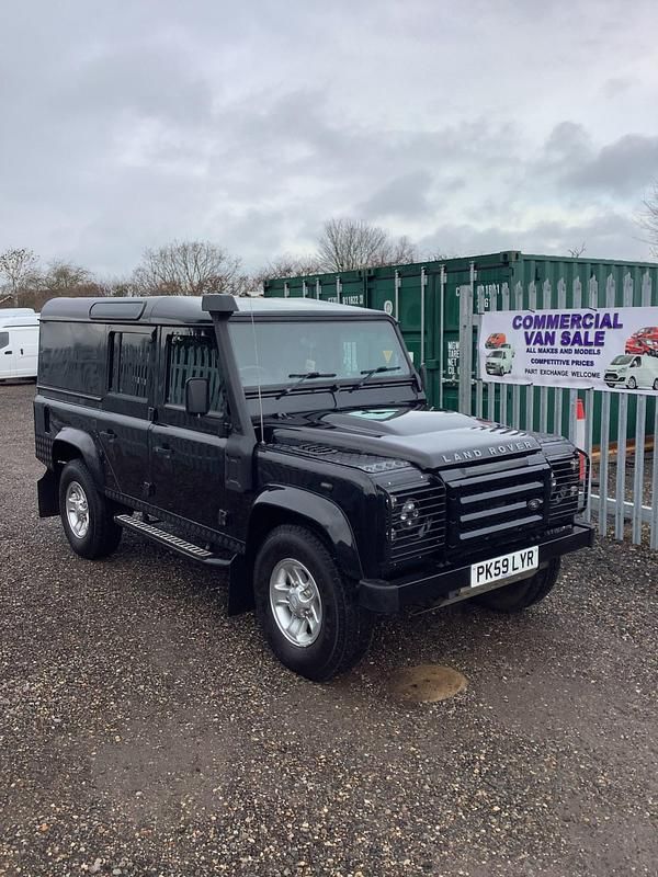 Black Used 2009 Land Rover Defender Estate | £23,500 (Fair price) - Image 1/4