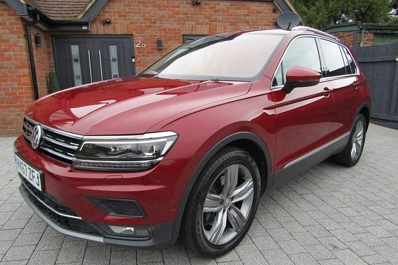 Red Used 2017 VW Tiguan SEL SUV | £16,295 (Good price) - Image 1/1
