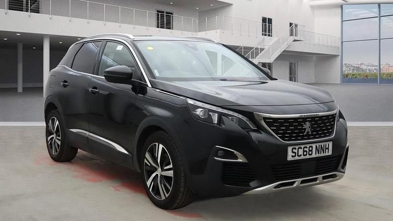 Used Peugeot 3008 GT-line 2018 Nera black Hatchback