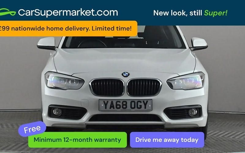 Used BMW 118 Comfort Edition 150 HP (110 kW) 2018 White Hatchback