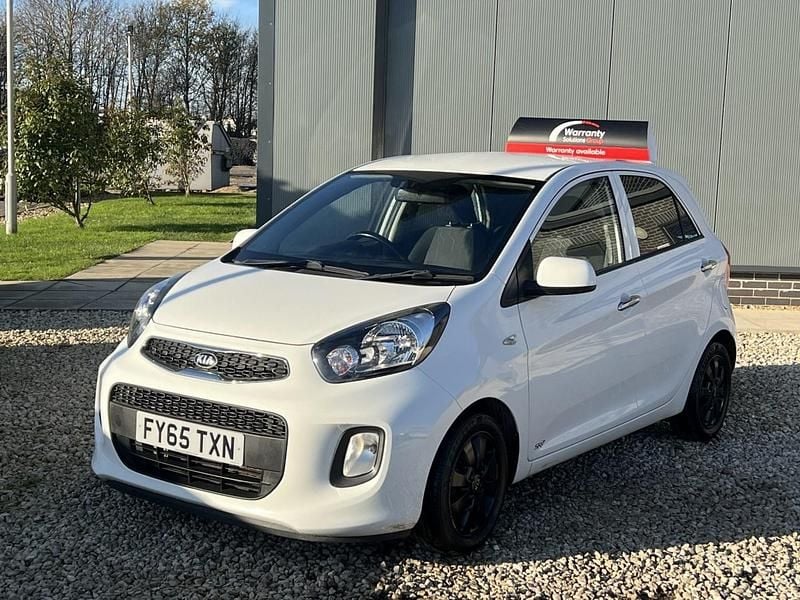 Used Kia Picanto 65 HP (47 kW) 2015 White Hatchback
