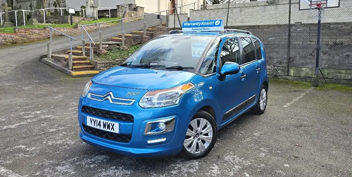 Gebraucht Citroën C3 Picasso Exclusive 2014 Blau Van / Kleinbus
