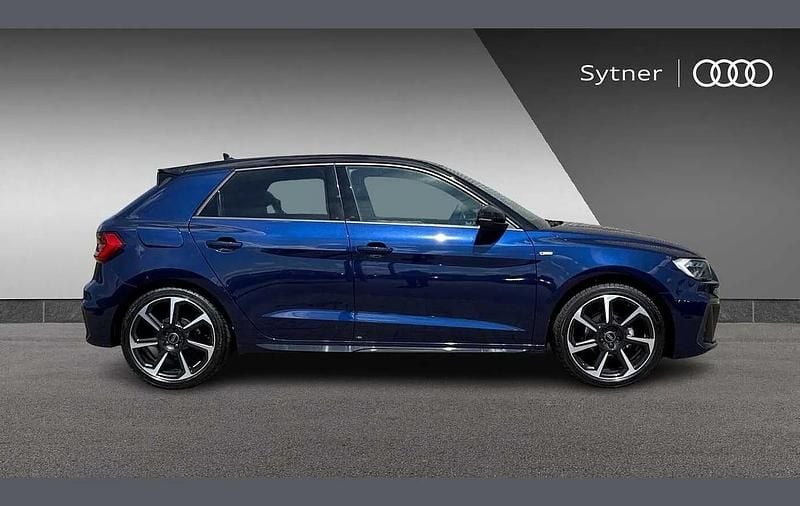 New Audi A1 Black Edition 94 HP (69 kW) 2025 Blue Hatchback