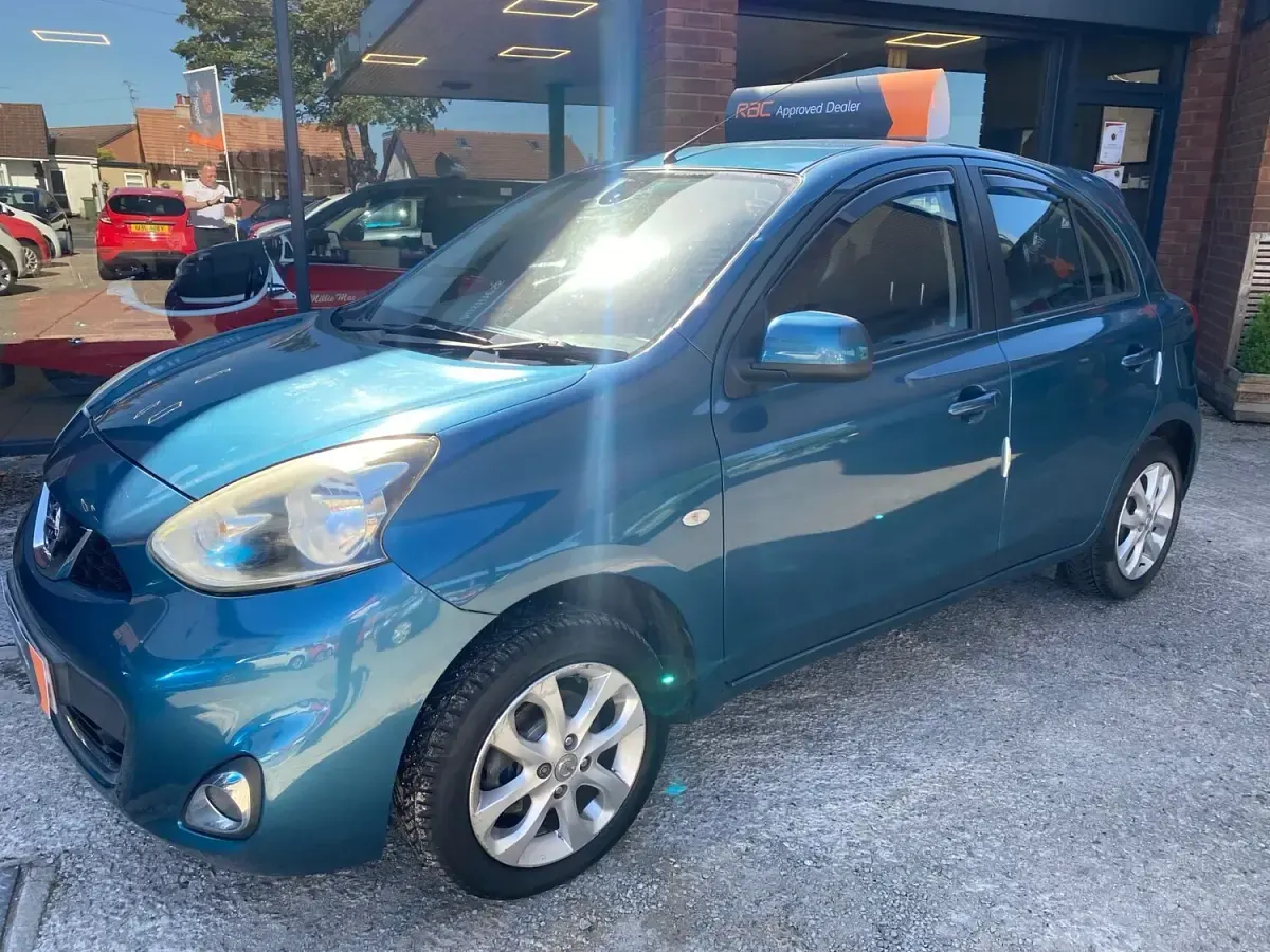 Used Nissan Micra Acenta 2014 Blue Hatchback