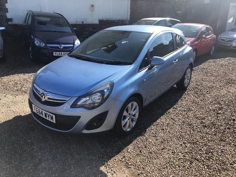 Used Vauxhall Corsa Excite 2014 Blue Hatchback