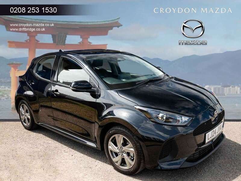 Used Mazda 2 Exclusive-Line 114 HP (83 kW) 2024 Black Hatchback