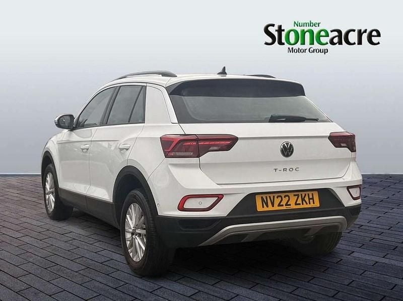 Used VW T-Roc Life 110 HP (80 kW) 2022 White SUV