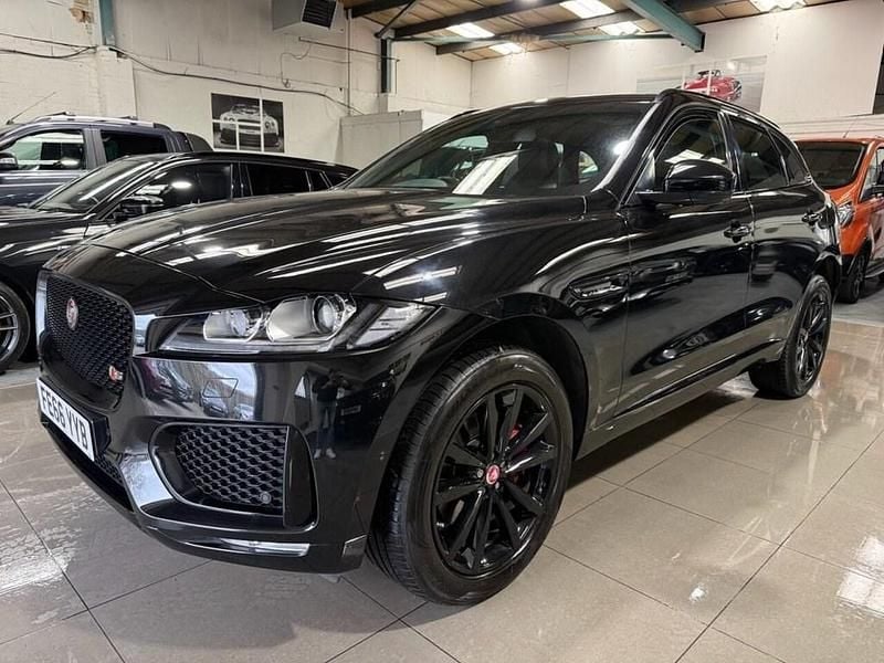 Used Jaguar F-Pace S 300 HP (220 kW) 2016 Black SUV