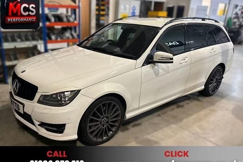 Used Mercedes C350 Sport Edition 2011 White Estate